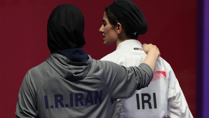 طلای ناب بانوی کاراته ایران در قهرمانی آسیا