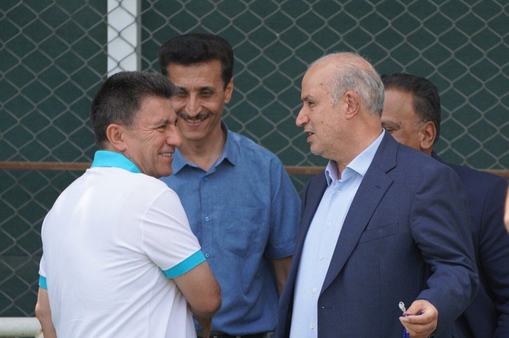 حضور جنجالی تاج در اردوی تیم ملی فوتبال!