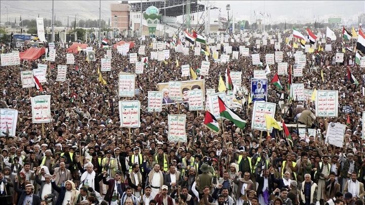 خروش میلیونی یمنی‌ها در برابر رژیم صهیونیستی: طوفانی که زمین را لرزاند!